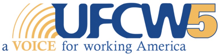 UFCW5 logo - United Food and Commercial Workers 5